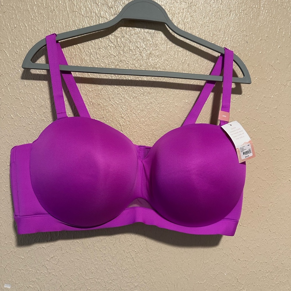 Cacique Comfort Bliss Bra Size 48D Lane Bryant Plus Size Wire Padded